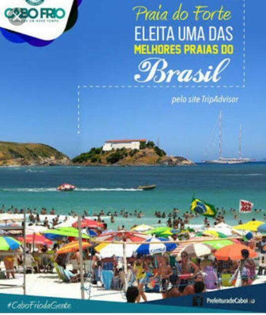 Апартаменты Cabo Frio Frente Mar 03Qt Экстерьер фото